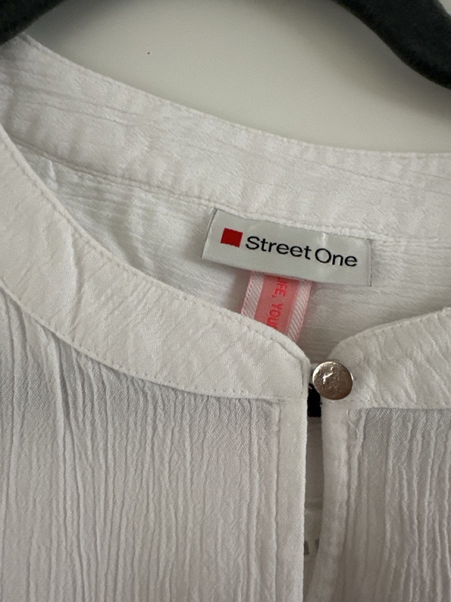 Top: Street One weisses Top Gr. 44 – Usato da Emmen venduto da moodle13 1