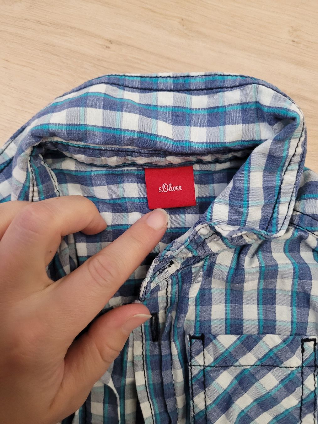 S.Oliver Camicie, T-shirt & Polo: Hemd s.Oliver Gr. 86 – Usato da Lupsingen venduto da sta_wgg5 2