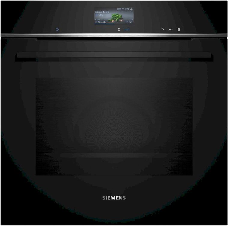 Four Vapeur Encastré Siemens IQ700 HS736G3B1 - 71L, 21 Programmes, écran Tactile, Home Connect, A+, Noir - 12