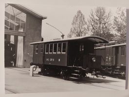 Bahnwagen Foto 12x8.5