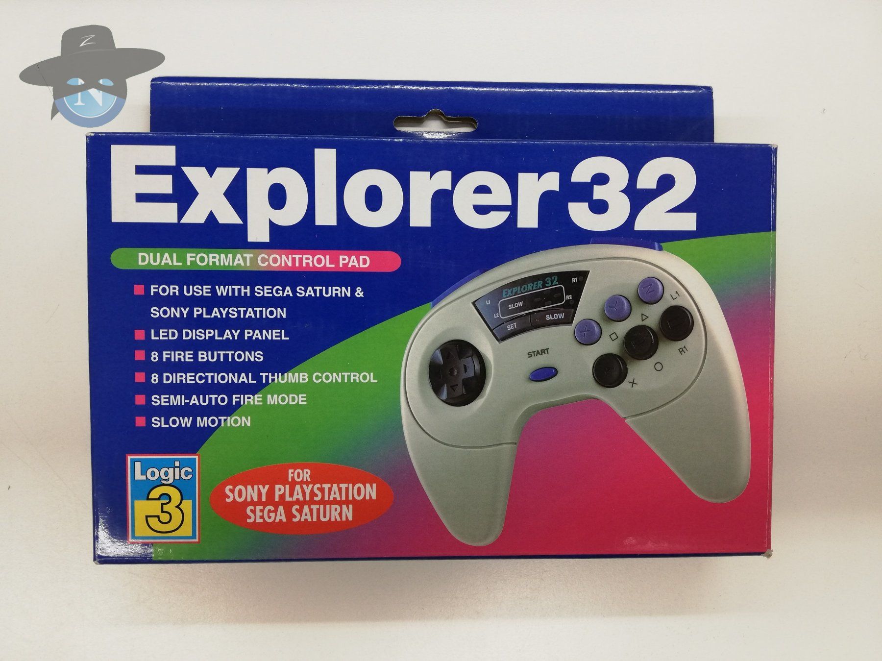 Sega Console: Explorer 32 Joypad/Controller    für Sega Saturn + PS1 – Usato da St. Gallen venduto da zorro_dc