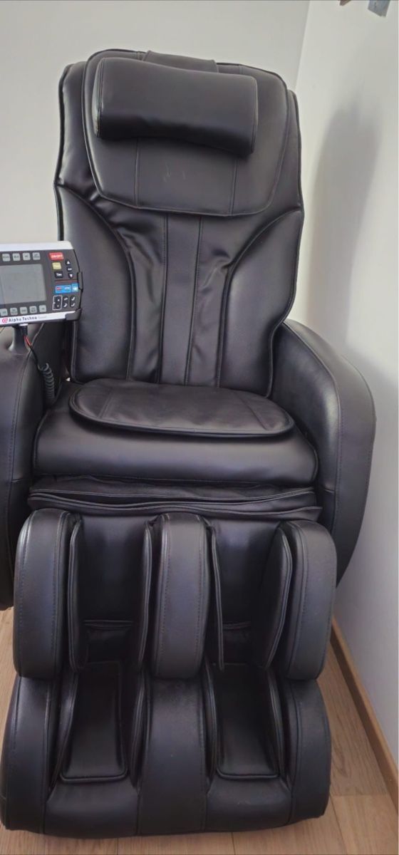 Massagegeräte: Massagesessel Alpha Techno Klingler Leder schwarz  – Gebraucht aus Winterthur von hel_w69b 1