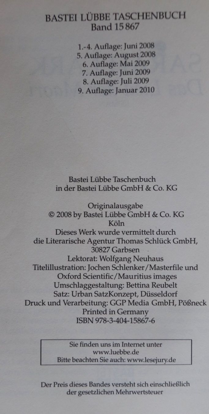 Libri: Das Lied der Maori von Sarah Lark – Usato da Glattfelden venduto da Vrenely 5