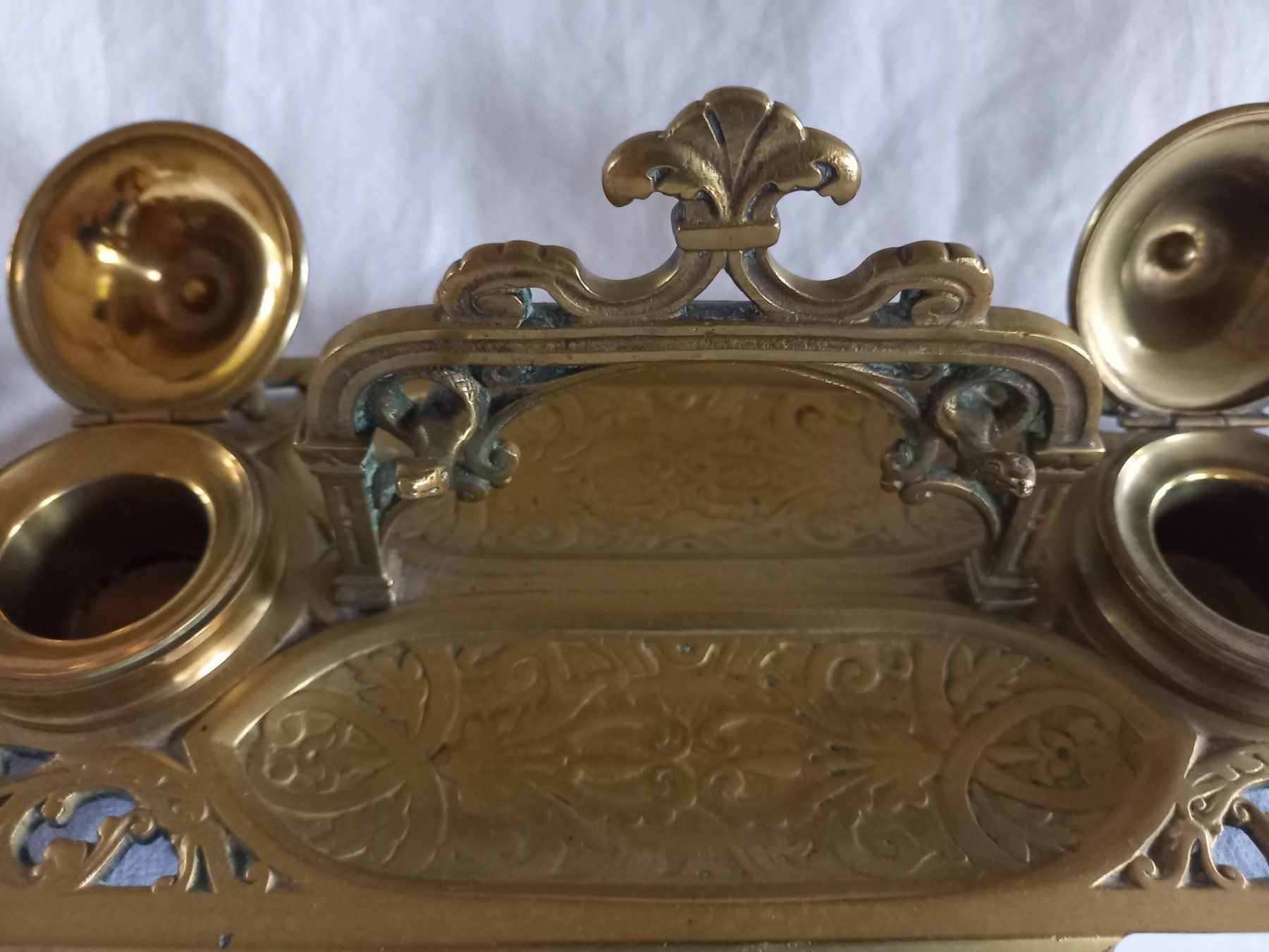 Altro in Antiquarato & Arte: Encrier ancien en laiton doré – Usato da Rossens FR venduto da Souris1 8
