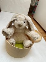 Les petits Maries Hase in einer Box Stoffhase neu!