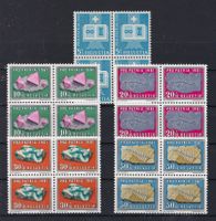 1961 Pro Patria Viererblocks gestempelt ET.  15937