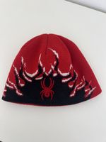 Winter-Mütze von Spyder, rot, neuwertig, Grösse One Size