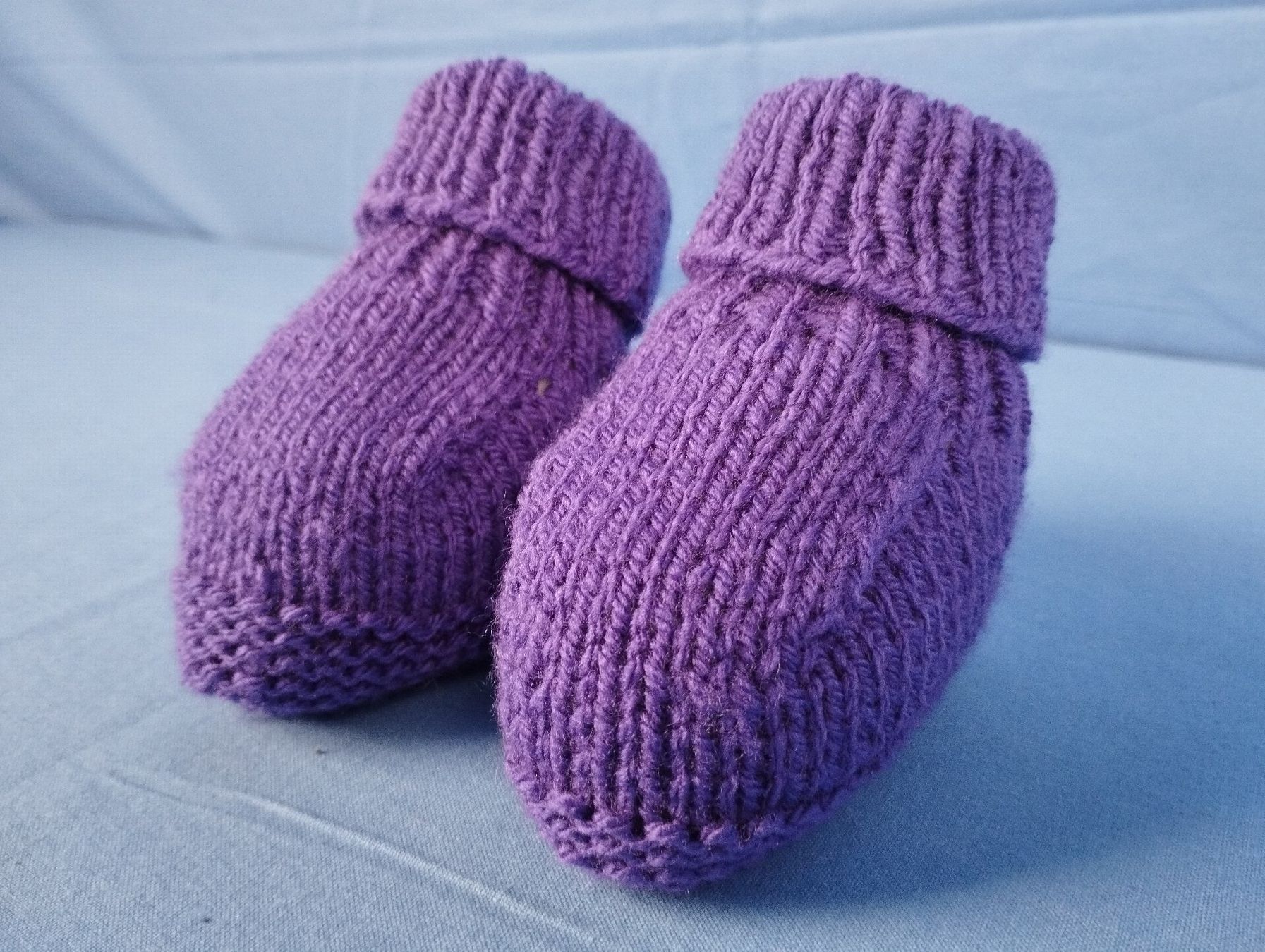 Scarpe per ragazzi: Babyschuhe violett - VIERZACK – Nuovo (secondo la descrizione) da Schübelbach venduto da Restwert_Schubelbach 4