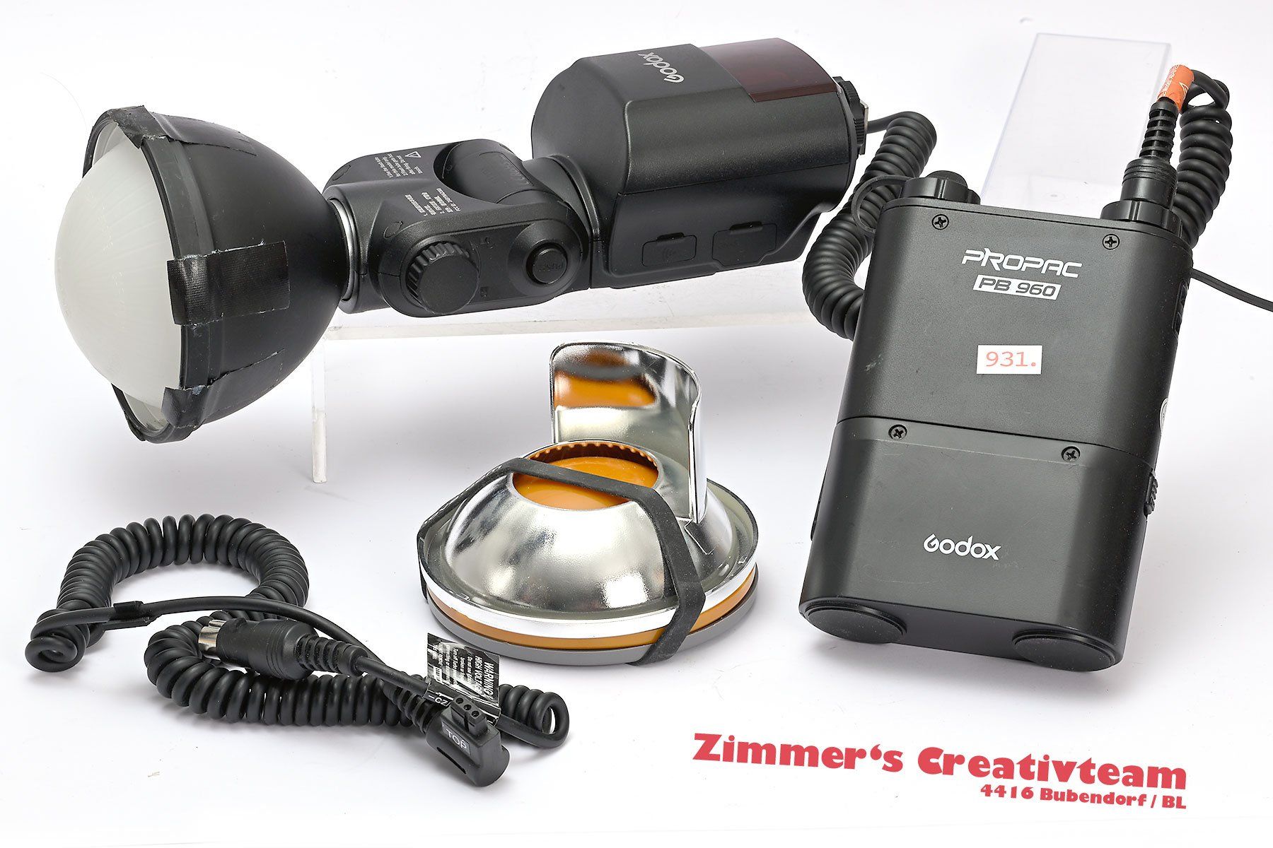 Godox Blitze: GODOX AD360IIC + PB 960 – Gebraucht aus Bubendorf von zimmers_creativteam