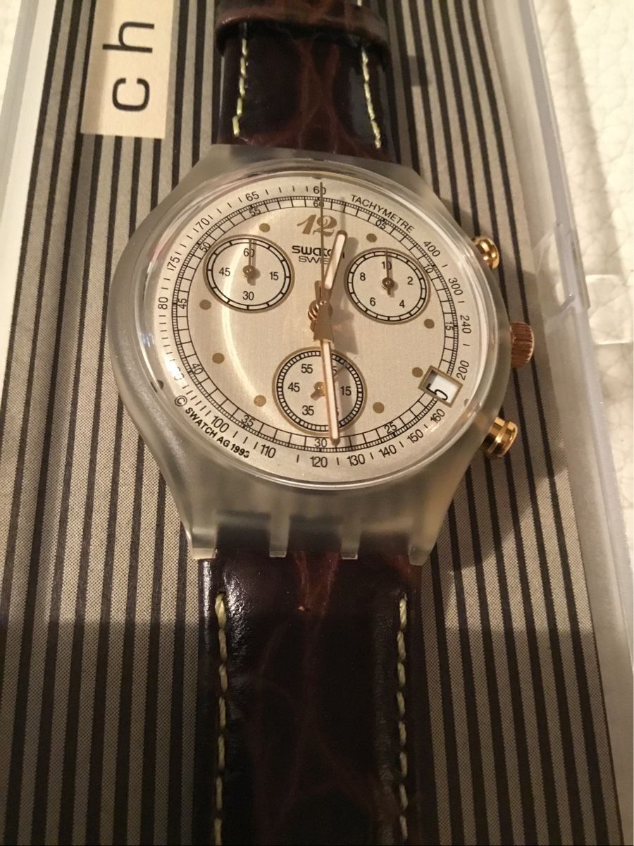 Swatch Orologi: Swatch chrono – Nuovo e nell'imballaggio originale da Neuchatel venduto da RinoICF