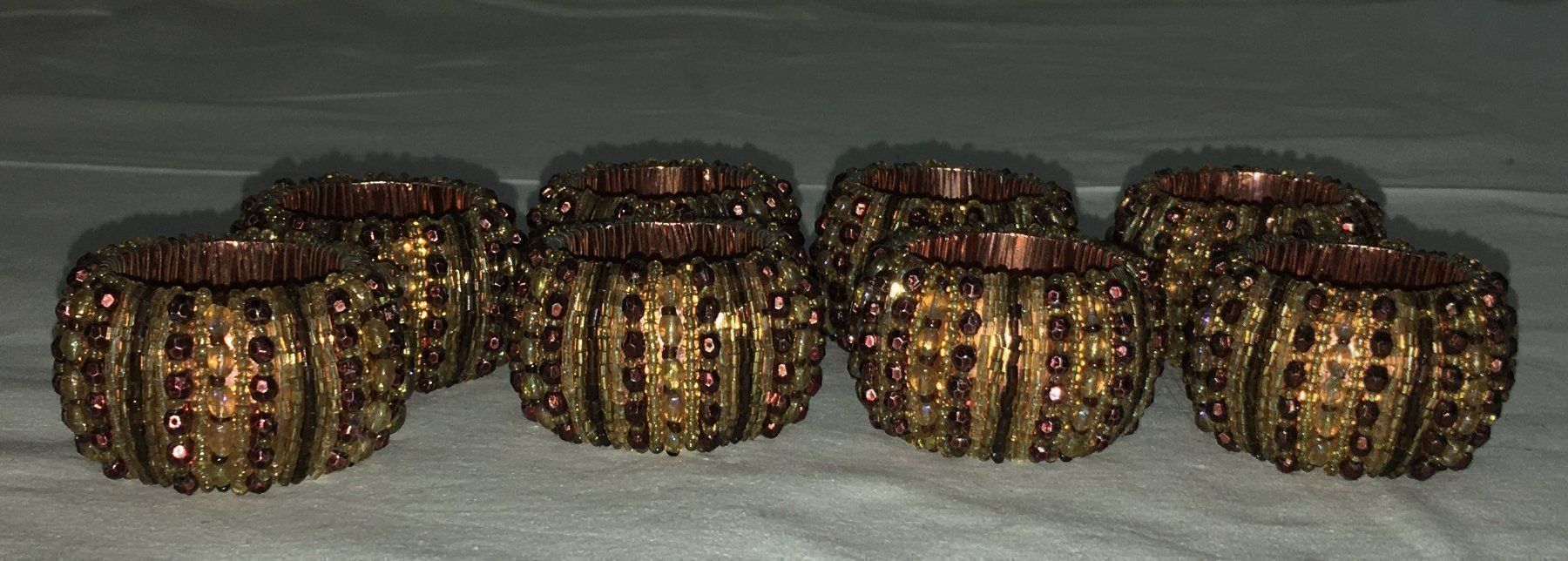 Tutte le decorazioni: 8 Serviettenringe D 3.5cm(5.5) /H 3.5cm – Usato da Oftringen venduto da Vucki 4