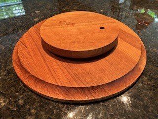 Servierplatten: DreHteLLeR  HoLz – Gebraucht aus Winkel von zeho 3