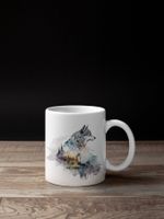 Wolf Keramik Tasse Kaffee Tee NEU