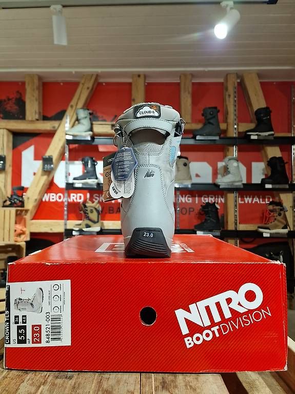 Scarpe da uomo: NITRO CROWN TLS SNOWBOARD BOOTS | GREY BLUE – Usato da Grindelwald venduto da Backdoor_Shop 3
