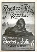 Ramsès Pulver Poudre- Alte Werbung / Ancienne publicité 1920