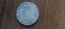 SILBERMÜNZE 50 SCHILLING