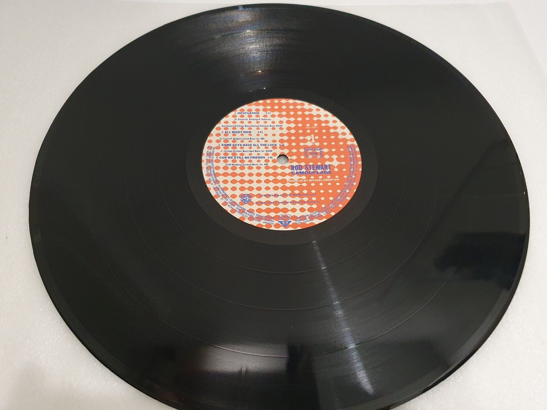 Dischi in vinile: Rod Stewart – Camouflage – Usato da Uster venduto da Vinyl-Leidenschaft 4