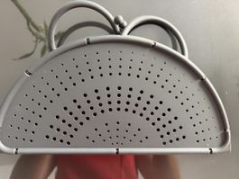 Couvercle pliable gris bon état 2 pièces