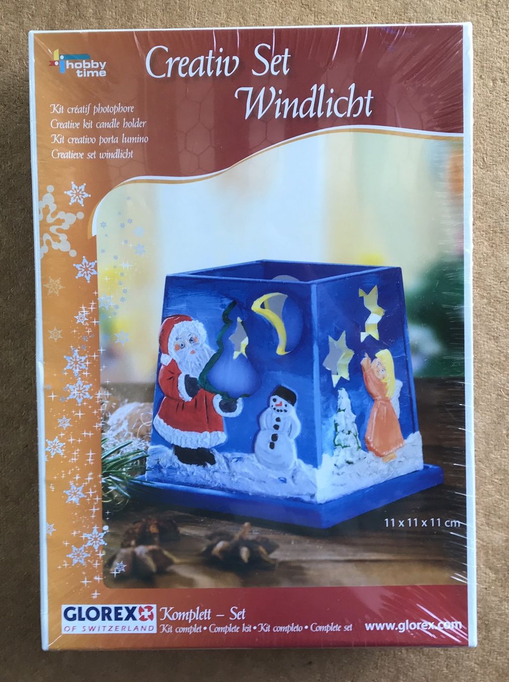 Kerzenständer: CREATIV SET WINDLICHT ORIGINALVERPACKT – Neu und originalverpackt aus Ostermundigen von Wyatt-Earp