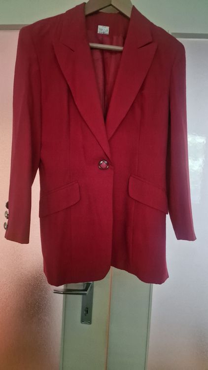 Giacche: Jolie blazer rouge "PARIS" – Usato da Genève venduto da Petit-Ange
