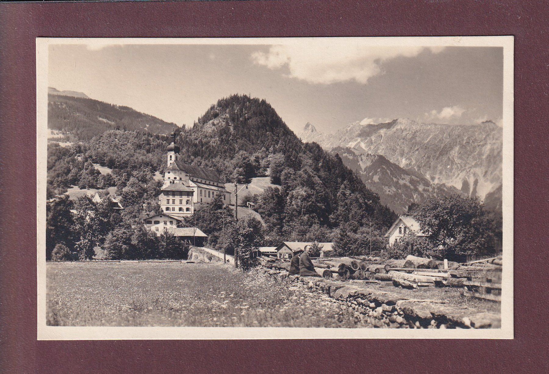 Cartoline postali: TSCHAGGUNS i. Montafon - Zimbaspitze – Usato da Pully venduto da nicecards