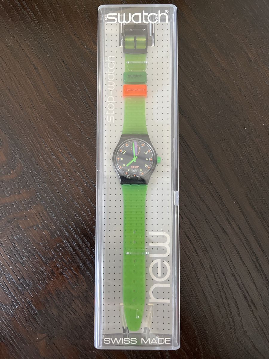 Swatch Orologi: Stop Swatch (SSB100) Jess Rush – Nuovo e nell'imballaggio originale da Künten venduto da Spike17