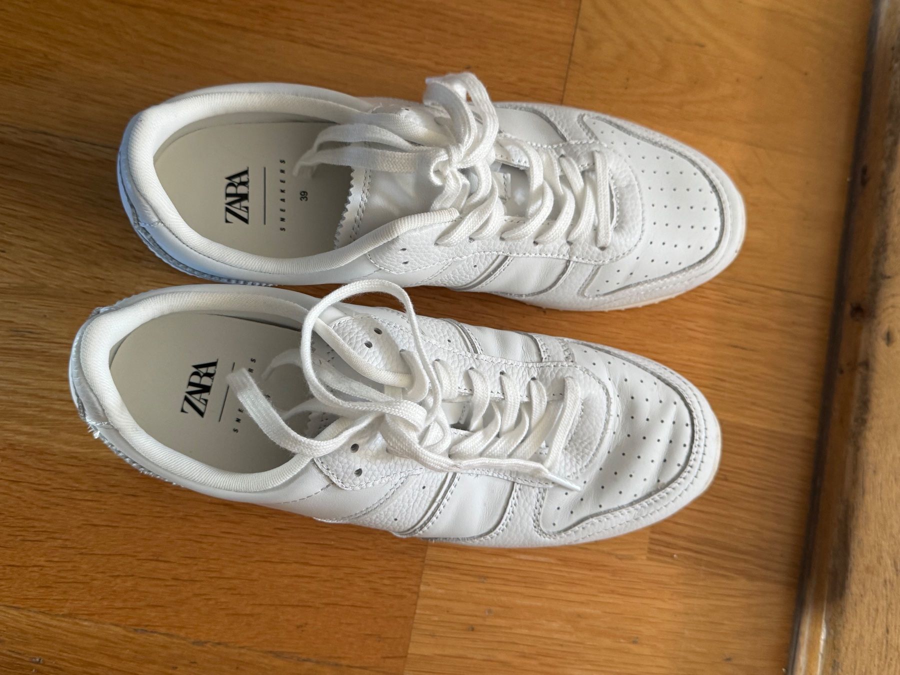 Zara Damenschuhe: Leather sneakers – Neu (gemäss Beschreibung) aus Bern von FashionK92 1