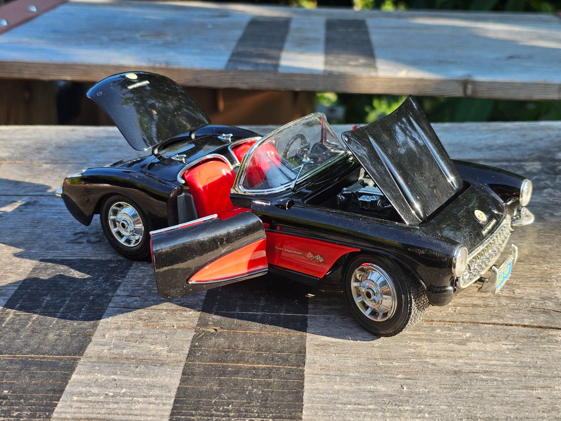 Chevrolet Modellini d'auto: Modellauto "Chevrolet Corvette" (1957, 1/18) – Usato da Meisterschwanden venduto da Hummer21 1