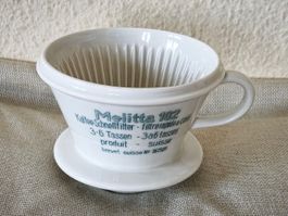 Melitta Kaffeefilter 102 Langenthal 1936 4 Loch, antik