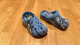 Blue Camo Clogs - Perfect for Summer Adventures!