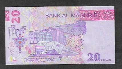 Banconote: Marocco  20  Dirhams  Bankfrisch – Nuovo (secondo la descrizione) da Gordola venduto da coinsandnotes 1