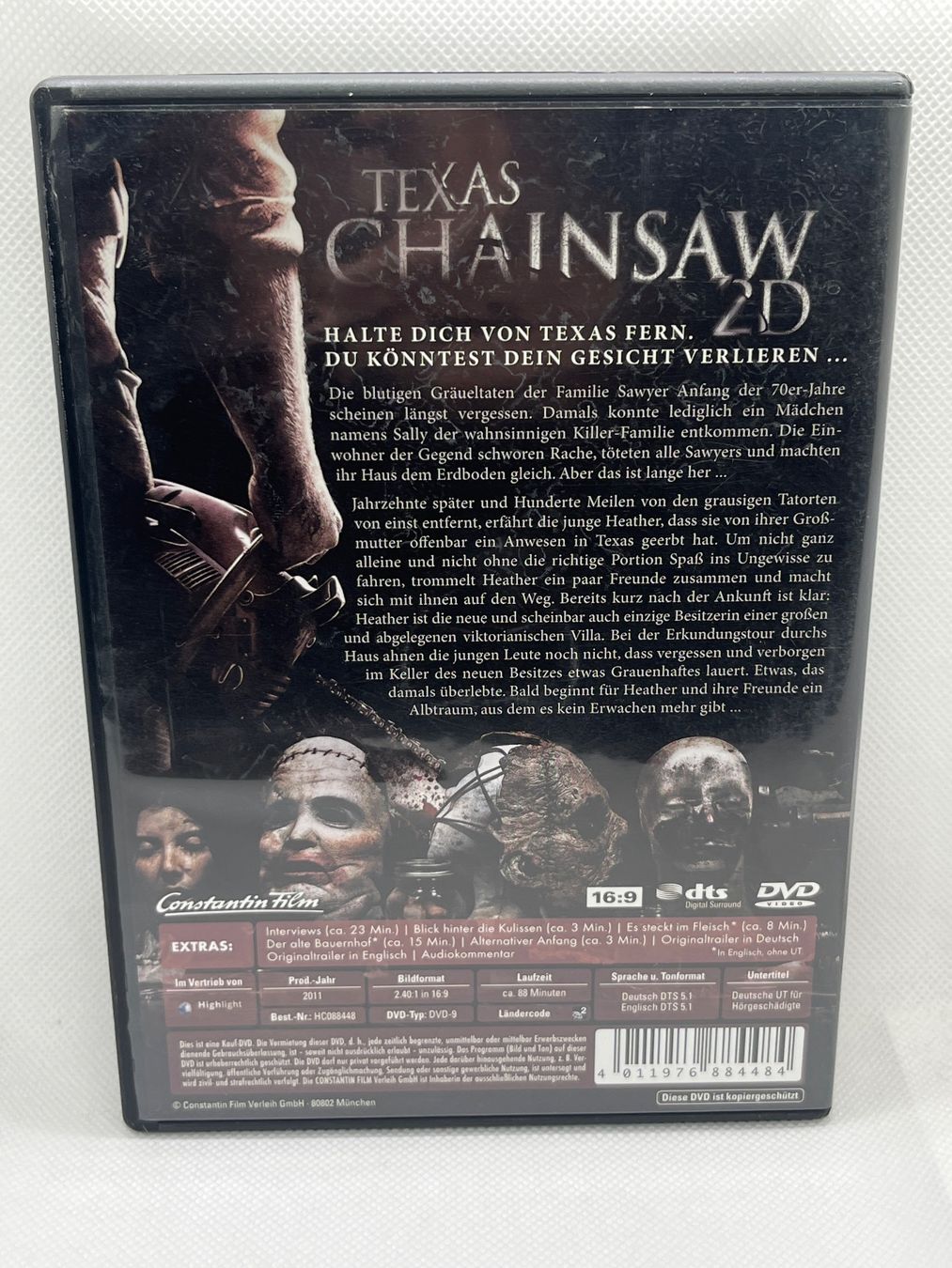Tutti i DVDs: Texas Chainsaw 2D - Horror DVD – Usato da Hinterkappelen venduto da Kim1992 1