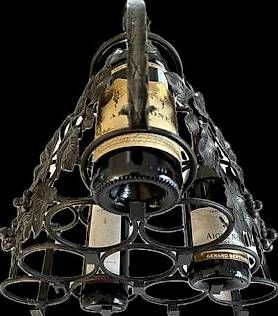 Portabottiglie: Porte Bouteilles en fer forgé – Usato da Portalban venduto da Matteo-Fribourg 2
