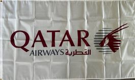 Qatar Airways Fahne 150 x 90 Katar Flugzeug Boeing Airbus