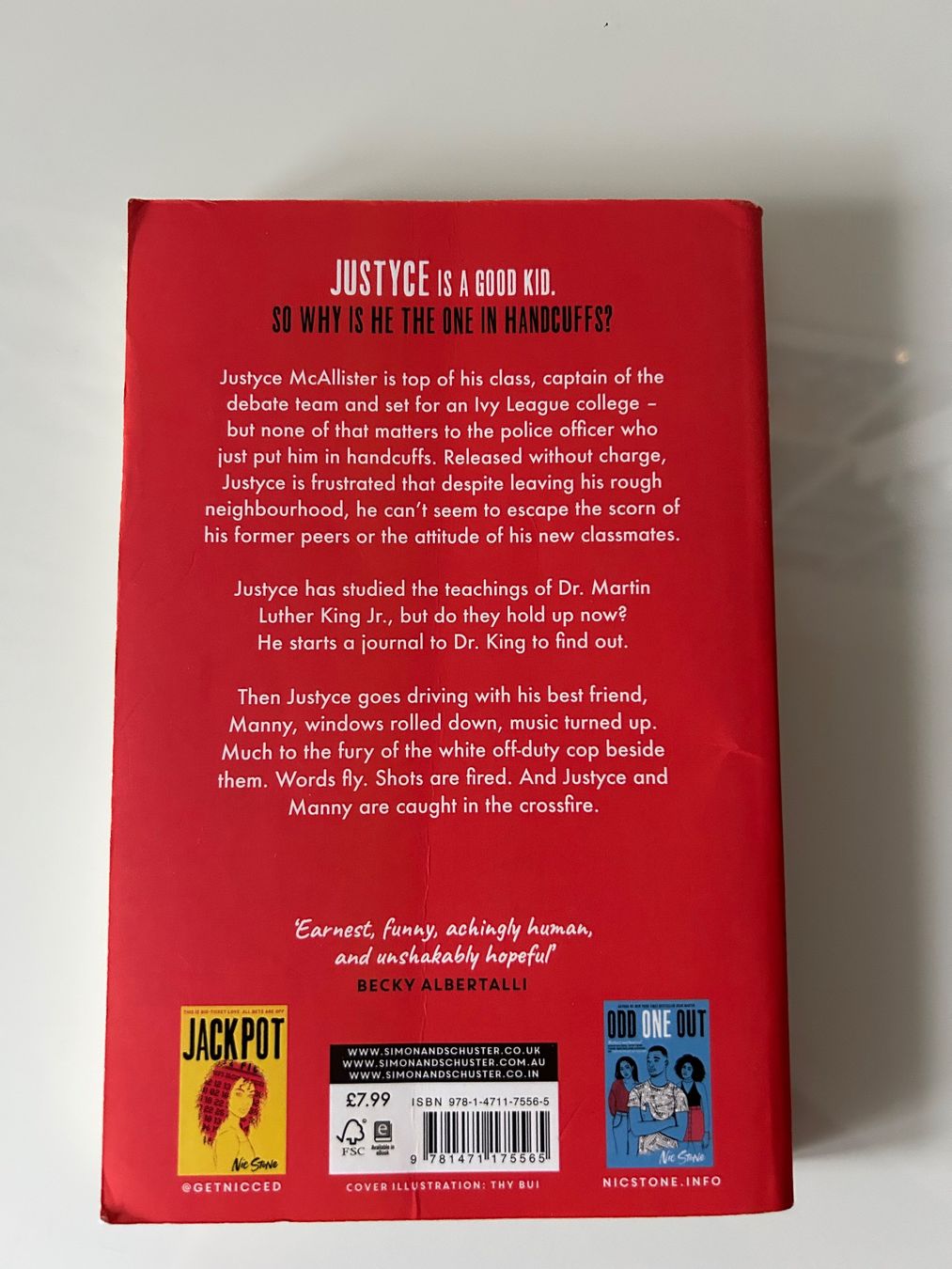 Libri: Dear Martin (Nic Stone) – Usato da Birmenstorf AG venduto da Sail13 1
