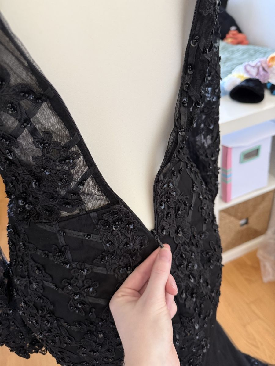 Vestiti: Schwarzes Brautkleid grösse XS – Nuovo (secondo la descrizione) da Langenthal venduto da Linn_Jaeger 6