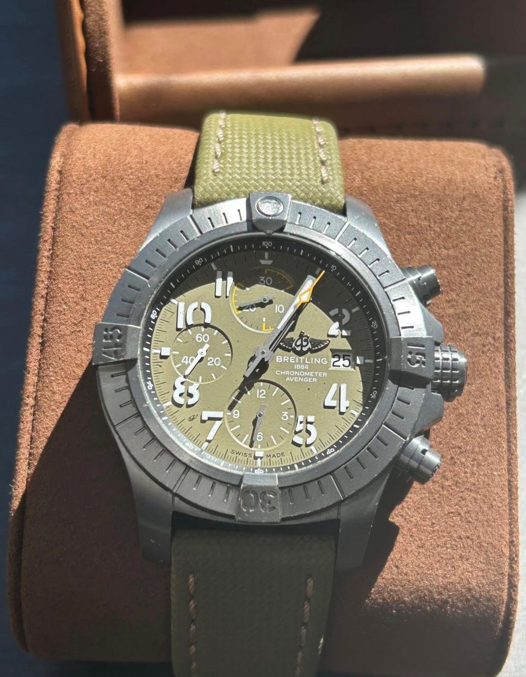 Breitling Orologi: Breitling Avenger Chronograph – Usato da Zollikofen venduto da hor_x9zy