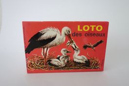 Jeu ancien Loto des Oiseaux 1970