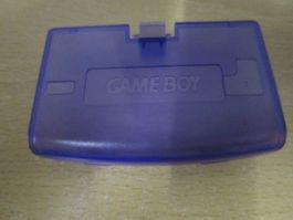 Nintendo Game Boy Advance Batteriedeckel- Neu - purple clear