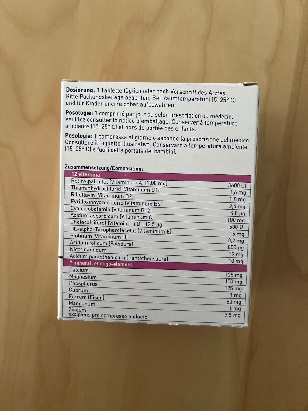 Aliments & Spécialités: Bayer - Elevit Pronatal 100 Tabletten – D'occasion à Lausen par DonAaran 1