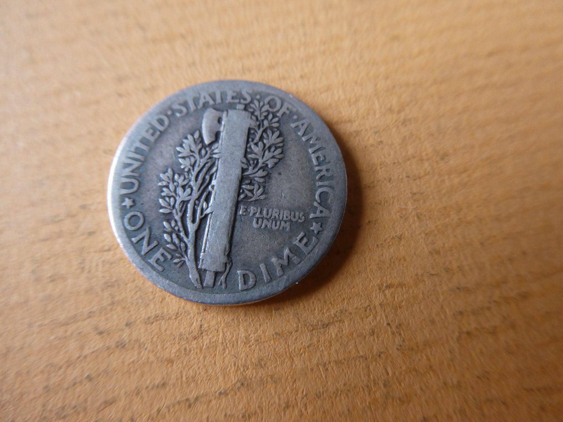 Alle Münzen: USA 1920, Dime - Silber – Gebraucht aus Hinterforst von Rohusri 1