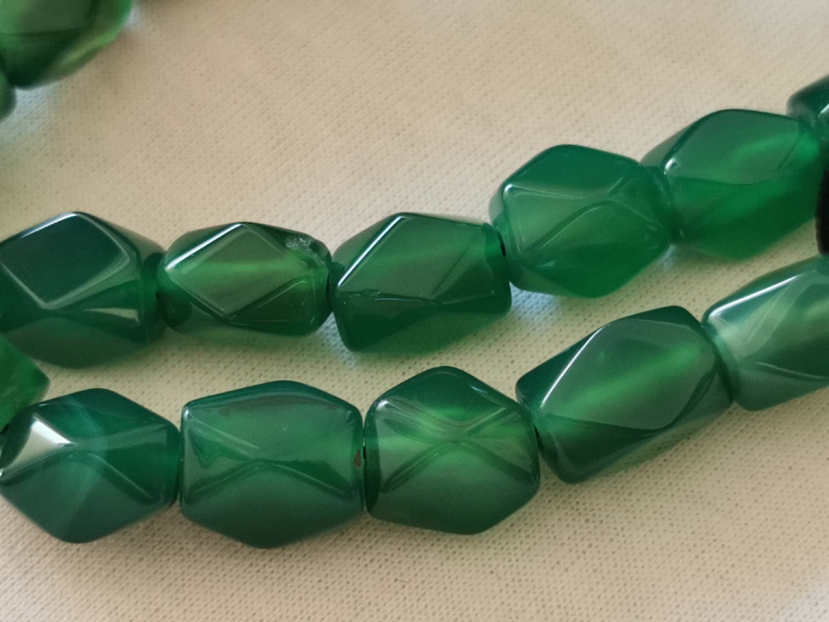 Catenine: Kette aus Jade – Nuovo (secondo la descrizione) da Schlieren venduto da vlalif 5