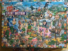Puzzle, I love Great Britain