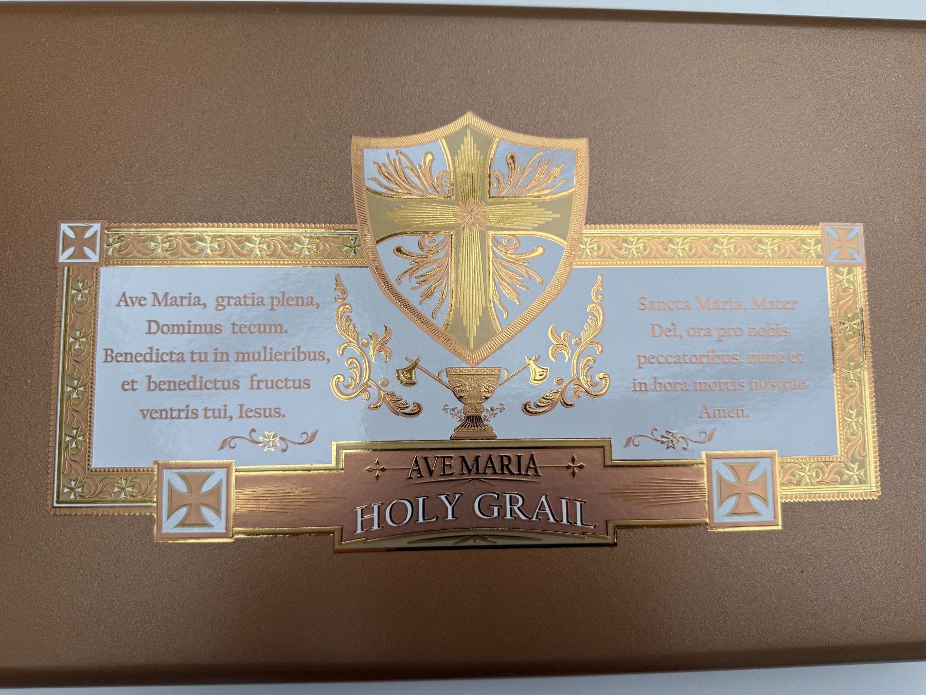 Sonstige Tabakwaren: Schöne & elegante Zigarren-Box, Ave Maria Holy Grail – Neu (gemäss Beschreibung) aus Unterengstringen von Tnovus 3