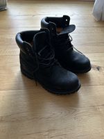 Schwarze Timberland Boots, Grösse 36,5