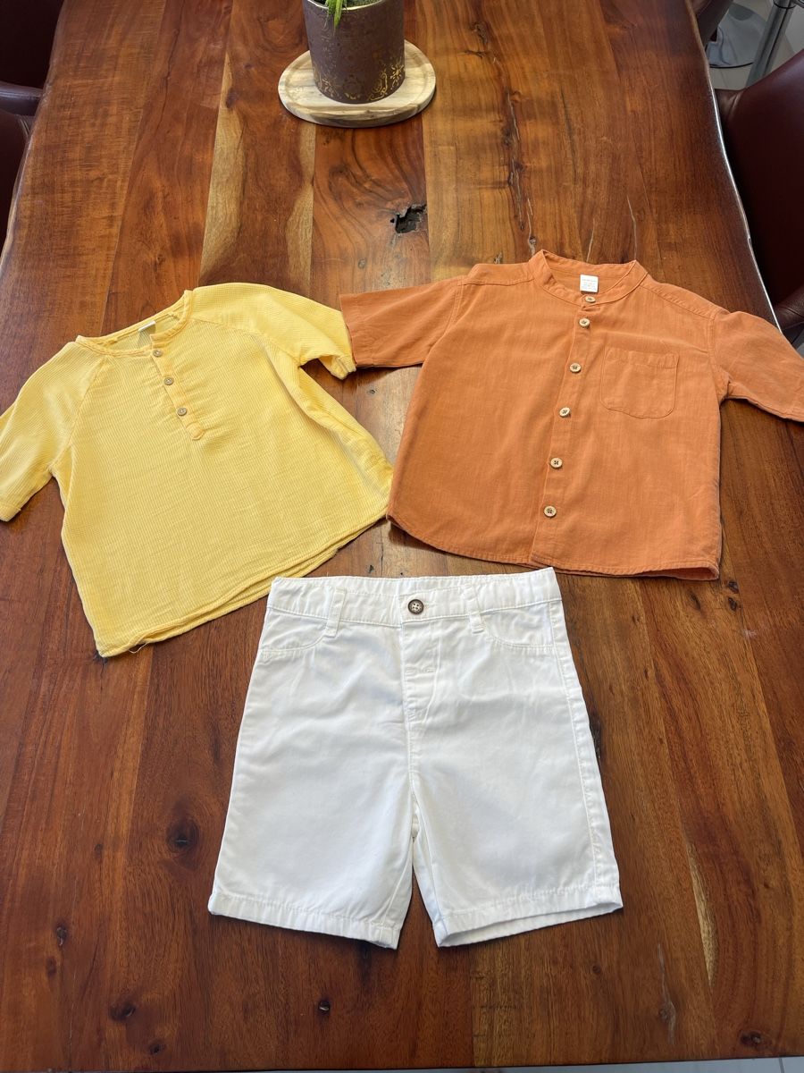 Lotti & Set di vestiti: Sommer Set Shorts & 2 Shirts Grösse 98/104 – Nuovo (secondo la descrizione) da Oftringen venduto da Makeq 4