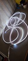 LED Neon Lichtband weiss mit Netzteil 5 Meter 