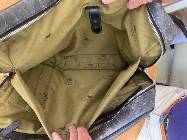 Etro Valigie & Borse: Etro Akten- und Laptop Tasche – Usato da Winterthur venduto da mona157 5