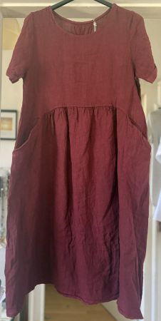 ROBE EN LIN!! M SOLDES DE FIN DE SAISON