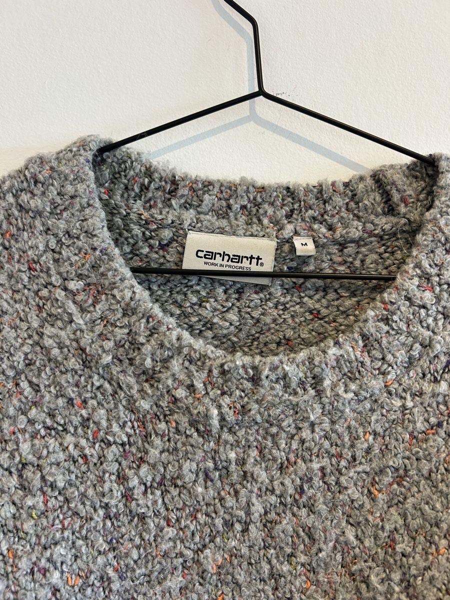 Carhartt Maglioni & Felpe: Carhartt Strickpullover Grau – Usato da Aeugst am Albis venduto da schatzkistee 2